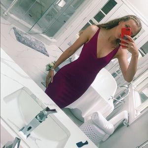 Magenta Long Lulus Dress